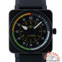 ベル&ロス 2014BELL＆ROSS　BR01-92　AIRSPEED　エアスピード　ブラック　46mm　ラバー