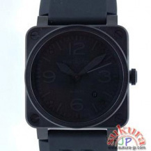 ベル&ロス こぴー BELL＆ROSS BR03-92-PHANTOM ファントム PVD 42mm N品