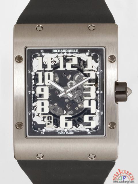 リシャール・ミル オートマティック　エクストラ　フラット RM016 TI/ラバー スケルトン