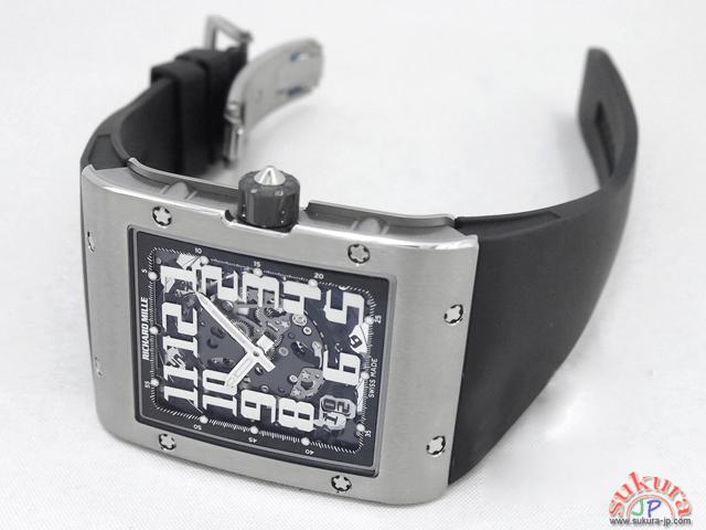 リシャール・ミル オートマティック　エクストラ　フラット RM016 TI/ラバー スケルトン