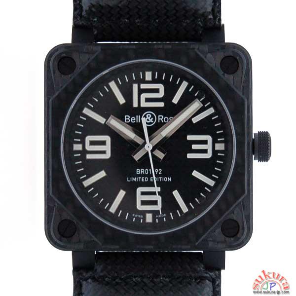 ベル＆ロス　BELL＆ROSS　BR01-92　カーボンファイバー　46mm　PVD N品