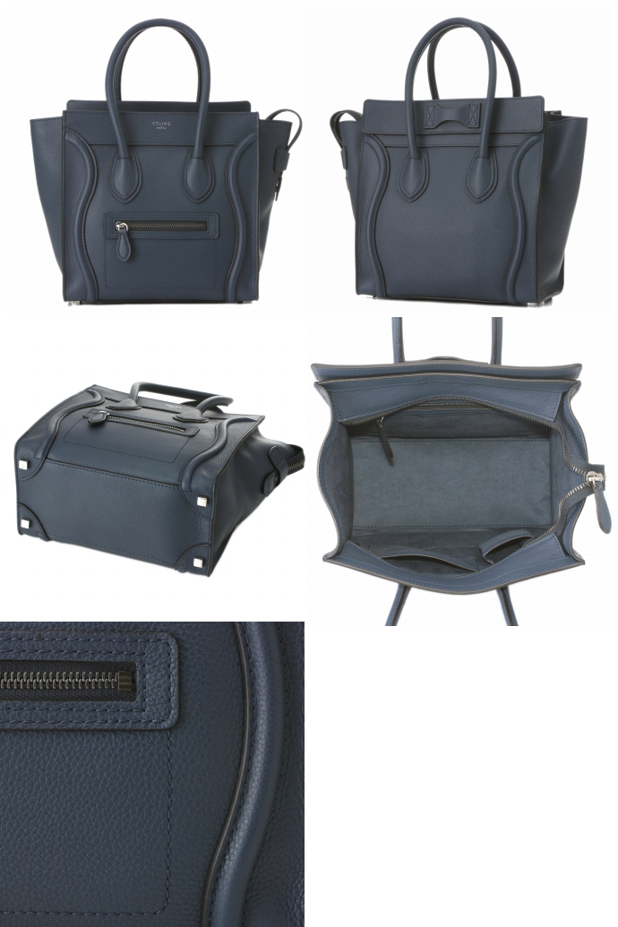 セリーヌ MICRO LUGGAGE ラゲージボックス型ハンドバッグ 16779 3LUG 07OR