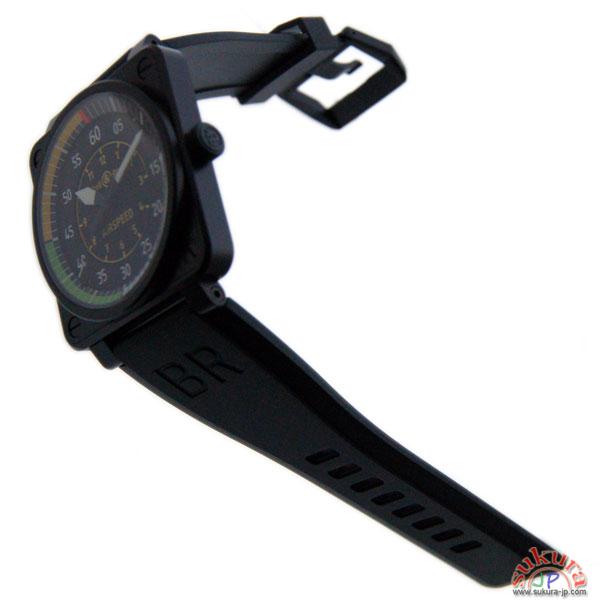 ベル＆ロス　BELL＆ROSS　BR01-92　AIRSPEED　エアスピード　ブラック　46mm　ラバー