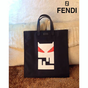 15春夏新作! フェンディ(フェンディスーパーコピー バッグ) Monster-Creature Tote Bag FE1678