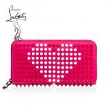 2015SS セレブ溺愛☆海外限定モデル多数☆【Christian Louboutin クリスチャン ルブタンコピー】 panettone spikes valentines wallet C3290...