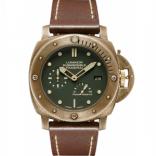 パネライスーパーコピーpanerai時計 ルミノール サブマーシブル 1950 パワーリザーブ ブロンゾ 47mm PAM00507