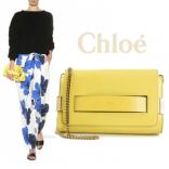 ∞∞Chloe∞∞クロエスーパーコピー ELLE 2WAY クラッチ&ショルダーバッグ☆ソレイユ 3S1155 H1P BCZ