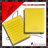 2015-16AW☆秋冬新作必見【Christian Louboutin】クリスチャン ルブタン財布スーパーコピー Spikes Wallet ☆ YELLOW