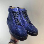 2016秋冬新作★ルブタンコピー Mens★ Flat Calf Lux/Strass 3150231M275