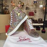 クリスチャン ルブタン コピー スニーカー☆Christian Louboutin Bip Bip Woman☆グリッター 3151104M318