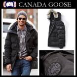 カナダグーススーパーコピー ベッカム愛用ブランド CANADA GOOSE CARSON PARKA Black Label