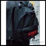 GIVENCHY UOMO10月号◆ジバンシィスーパーコピー 16AW◆ロゴ入り バックパック