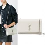 17SS サンローランスーパーコピー WSL744 CLASSIC MEDIUM KATE  モノグラム SATCHEL