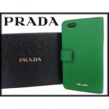 2017最新作入荷 プラダコピー PRADA SAFFIANO/手帳型IPHONE ケース グリーン