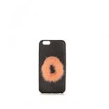 2017新作人気 フェンディ コピー ケース O mink-fur and leather iPhone case