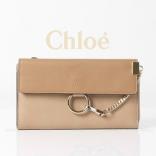 2017-18AW CHLOE クロエ FAYE L字ジップ長財布 レッド