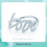 2017新色 TIFFANY 日本未入荷【ティファニー 指輪 コピー】パロマピカソ☆LOVE☆ダイヤリング