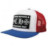 クロムハーツ キャップ スーパーコピー メッシュキャップ CH TRUCKER CAP 青&赤