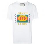 グッチ Tシャツ スーパーコピー 2021AW GG LOGO PRINTED T-SHIRTS