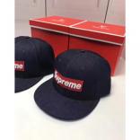 17AW   シュプリーム R.I.P Box Logo New Era Cap Navy ルイヴィトン シュプリームコピー