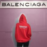 ​新作大人気★バレンシアガ パーカー スーパーコピー★Red Campaign Oversized Hoodie