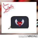 18AW未入荷★クリスチャン ルブタン コピー Christian Louboutin★天使のハー  ト♪ Panettone ミニ財布