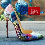 18SS新作☆CHRISTIAN LOUBOUTIN クリスチャンルブタンスーパーコピー SO KATE 120 TRASH☆パテント★ パンプス