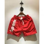 21AW シュプリーム ボトムス スーパーコピー Split Logo Water Short 水着 赤