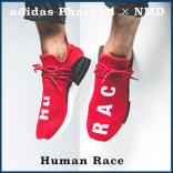 アディダススーパーコピー【アディダス】激レア☆ Pharrell コラボ NMD HUMAN RACE Red