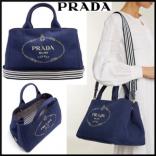 2018新作 PRADA プラダコピー カナパ キャンバス 2WAY トートバッグ