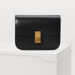 セリーヌ スーパーコピー 2019SS新作 Classic Medium box calfskin (Black)164173DLS.38NO