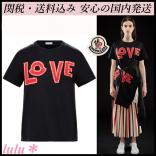 19SS☆モンクレールスーパーコピー モンクレール GENIUS1952 LOVE Tシャツ 80596008390X