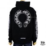 クロムハーツ パーカー コピー◆早い者勝ち◆Chrome Hearts ホースシュー&フローラルクロス