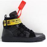 オフホワイト 東京 偽物 スニーカー OFF WHITE HIGH TOP SNEAKERS 芸能人