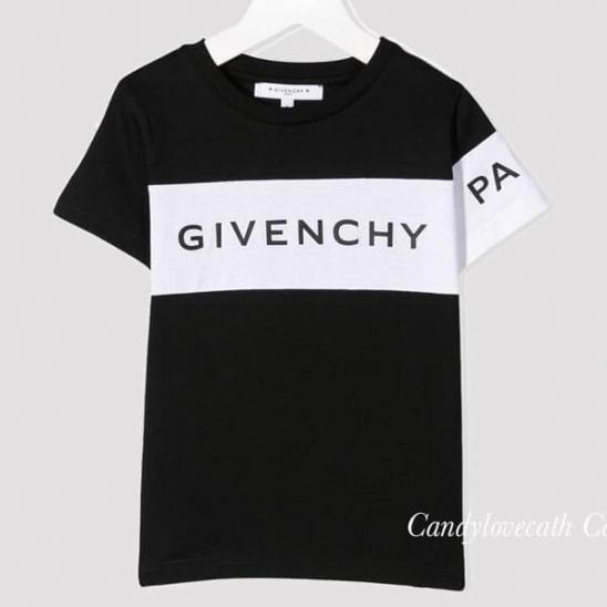 2020年春夏新作 ジバンシィコピー GIVENCHY KIDS ロゴプリント Tシャツ