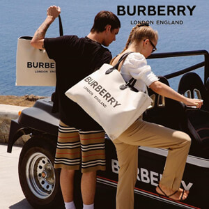 バーバリー コピー【BURBERRY】キャンバストートバッグ ロゴデティール 8009268 大人気！注目度抜群！