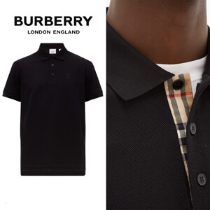 Burberry★バーバリー ポロシャツ コピー モノグラム EDDIE 8014003 A1189 メンズポロシャツ