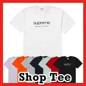 ★シュプリーム Tシャツ 偽物★SS21 Week1★Shop Tee ショップ ティ