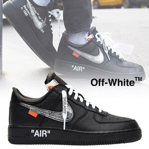 入手困難！ナイキ オフ ホワイト スニーカー コピー エアフォース スニーカーダンク 偽物 OFF-WHITE x Air Force 1 Low  07 MoMA  AV5210 001