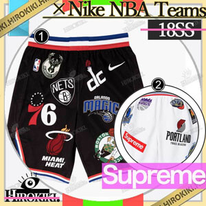 ナイキ シュプリーム 偽物 パンツ シュプリーム × ナイキ NBA Teams Authentic Short