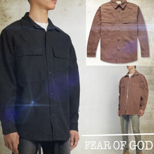 フィアオブゴッド シャツ コピー 新着★FEAR OF GOD★コットンキャンバスシャツジャケット 全2色