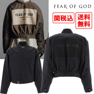 フィアオブゴッド ジャケット コピー FEAR OF GOD with logo Zipped ジャケット