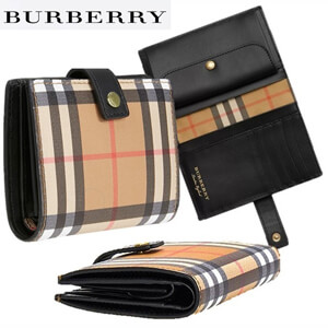 バーバリー 財布 コピー BURBERRY ヴィンテージチェック 二つ折り スモールウォレット