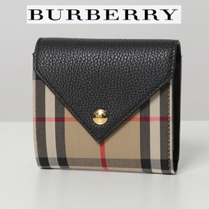 バーバリー ミニ財布 偽物 BURBERRY 二つ折り財布 8026116 LILA 大人気！注目度抜群！