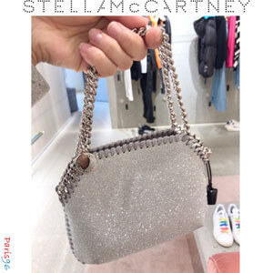 ステラマッカートニー ショルダーバッグ コピー 新作[Stella McCartney]ミニ ファラベラ ラメ 700109W87268101