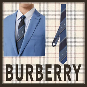 バーバリー ネクタイ コピー BURBERRY ストライプ シルクジャカードネクタイ