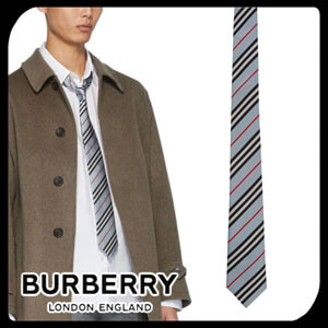 BURBERRY バーバリー ネクタイ 偽物  Icon Stripe Silk Tie