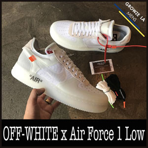 【ナイキ】ナイキ オフ ホワイト スニーカー コピー ナイキコラボ Off-White x Air Force 1 Low