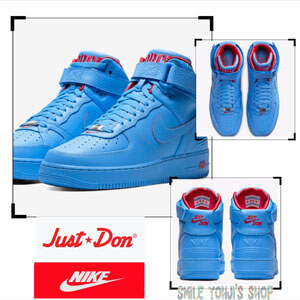 ナイキ エア フォース コピー★日本未入荷★Just Don ×ナイキ Air Force 1 High “Chicago”