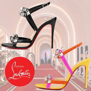 新作20SS☆ルブタン サンダル コピー☆Christian Louboutin Galerietta 100 スエード☆クリスチャン ルブタン サンダル 1201372BK65、1201259CMA...